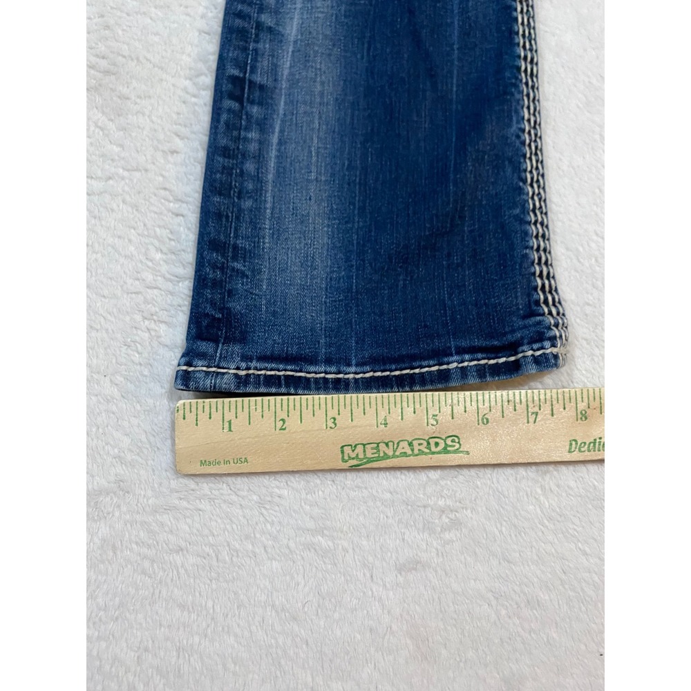 Rock Revival Sherry Bootcut Jeans Size 26 Medium Wash Embellished E8439BR - Picture 3 of 15